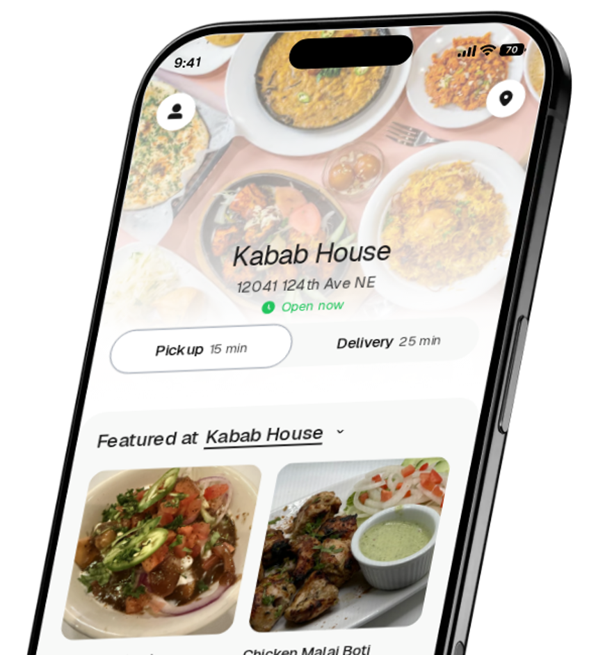 Kabab House app preview