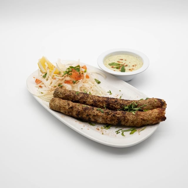 Chicken Seekh Kabab.