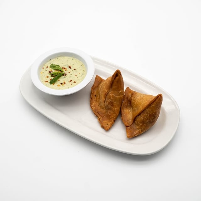 Vegetable Samosa.