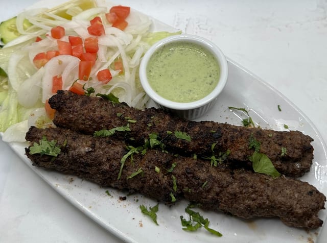 Beef Seekh Kabab.