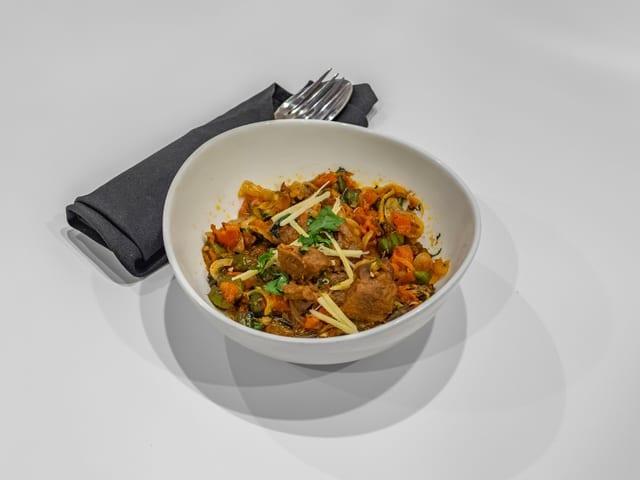 Bhindi Gosht.