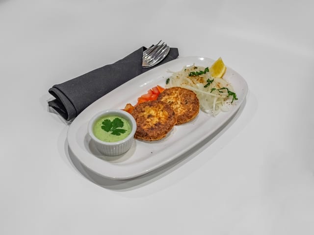 Chicken Shami Kabab.
