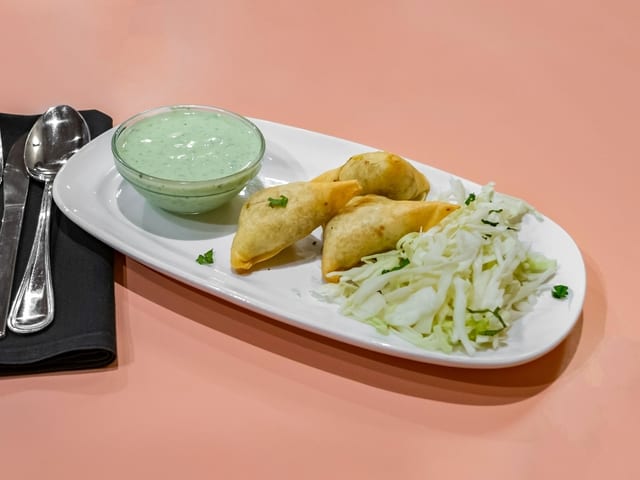 Chicken Samosa.